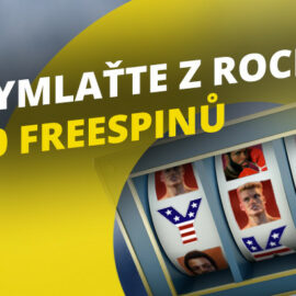 Vymlaťte z Rockyho 20 freespinů v mobilním casinu Vegas od Fortuny