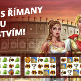 Náš čtenář Petr bojoval jako „válečník“ a z automatu Rome & Glory si odnesl 231 250 Kč!