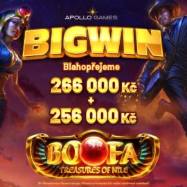 Reálný záznam výhry 522 000 Kč. Za 18 minut bylo vymalováno!